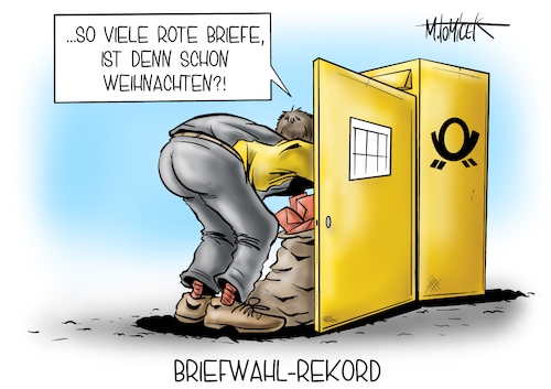 Briefwahl-Rekord Briefwahl-Rekord