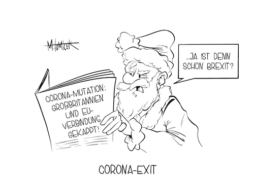 Cartoon: Corona-Exit (medium) by Mirco Tomicek tagged corona,mutation,mutationen,mutiert,mutierter,virus,viren,covid19,europa,eu,großbritannien,gb,great,britain,england,london,deutschland,schiff,schifffahrt,fähre,flughafen,flugzeuge,flugverbindungen,verbindungen,kappen,brexit,boris,johnson,handelsabkommen,weihnachten,weihnachtsmann,christmas,weihnachtsfeiertage,feiertage,weihnacht,exit,abschottung,abschotten,lockdown,shutdown,reise,reisen,cartoon,karikatur,pressekarikatur,mirco,tomicek,corona,mutation,mutationen,mutiert,mutierter,virus,viren,covid19,europa,eu,großbritannien,gb,great,britain,england,london,deutschland,schiff,schifffahrt,fähre,flughafen,flugzeuge,flugverbindungen,verbindungen,kappen,brexit,boris,johnson,handelsabkommen,weihnachten,weihnachtsmann,christmas,weihnachtsfeiertage,feiertage,weihnacht,exit,abschottung,abschotten,lockdown,shutdown,reise,reisen,cartoon,karikatur,pressekarikatur,mirco,tomicek