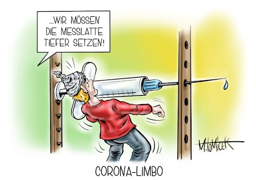 Cartoon: Corona-Limbo (medium) by Mirco Tomicek tagged inzidenz,inzidenzwert,infektion,infektionszahlen,diskussion,debatte,impfpflicht,impfungen,impfung,pflicht,corona,geimpft,lockdown,3g,2g,getestet,genesen,ampelkoalition,ampel,koalition,regierung,bund,länder,spitzentreffen,treffen,infektionsschutzgesetz,gesetz,schutzgesetz,aluhelm,querdenker,impfgegner,impfverweigerer,cartoon,karikatur,pressekarikatur,mirco,tomicek,inzidenz,inzidenzwert,infektion,infektionszahlen,diskussion,debatte,impfpflicht,impfungen,impfung,pflicht,corona,geimpft,lockdown,3g,2g,getestet,genesen,ampelkoalition,ampel,koalition,regierung,bund,länder,spitzentreffen,treffen,infektionsschutzgesetz,gesetz,schutzgesetz,aluhelm,querdenker,impfgegner,impfverweigerer,cartoon,karikatur,pressekarikatur,mirco,tomicek