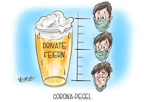 Corona-Pegel Corona-Pegel