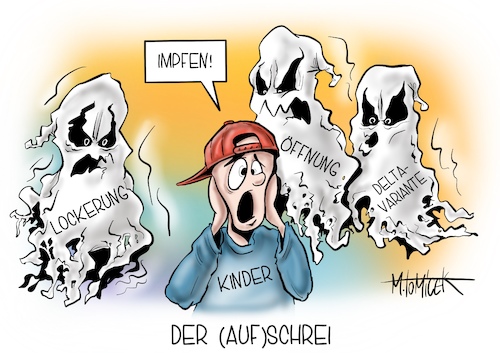 Cartoon: Der Auf-Schrei (medium) by Mirco Tomicek tagged impfungen,impfung,impfkampagne,impfstrategie,jens,spahn,impfen,geimpft,geimpfte,impffaul,faul,impfschwänzer,schwänzer,kinder,schüler,jugendliche,schule,delta,variante,deltavariante,corona,virus,mutation,reisen,reise,urlaub,urlauber,sommer,sommerurlaub,sommerferien,ferien,lockerung,lockerungen,öffnungen,inzidenz,inzidenzwert,der,schrei,cartoon,karikatur,pressekarikatur,mirco,tomicek,impfungen,impfung,impfkampagne,impfstrategie,jens,spahn,impfen,geimpft,geimpfte,impffaul,faul,impfschwänzer,schwänzer,kinder,schüler,jugendliche,schule,delta,variante,deltavariante,corona,virus,mutation,reisen,reise,urlaub,urlauber,sommer,sommerurlaub,sommerferien,ferien,lockerung,lockerungen,öffnungen,inzidenz,inzidenzwert,der,schrei,cartoon,karikatur,pressekarikatur,mirco,tomicek