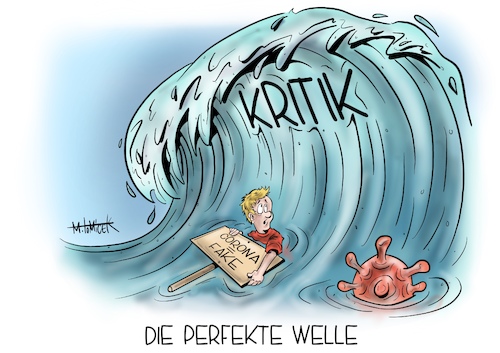 Cartoon: Die perfekte Welle (medium) by Mirco Tomicek tagged corona,demo,demonstration,demonstranten,großdemonstration,protest,proteste,berlin,leugnern,covid19,welle,kritik,empöhrung,versammlung,verstöße,versammlungsfreiheit,infektion,bundesweit,einschränkung,karikatur,cartoon,mirco,tomicek,corona,demo,demonstration,demonstranten,großdemonstration,protest,proteste,berlin,leugnern,covid19,welle,kritik,empöhrung,versammlung,verstöße,versammlungsfreiheit,infektion,bundesweit,einschränkung,karikatur,cartoon,mirco,tomicek