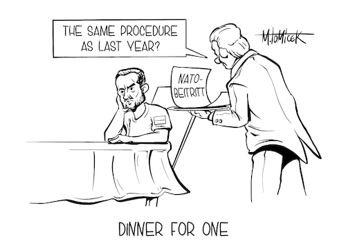 Dinner for one Dinner for one