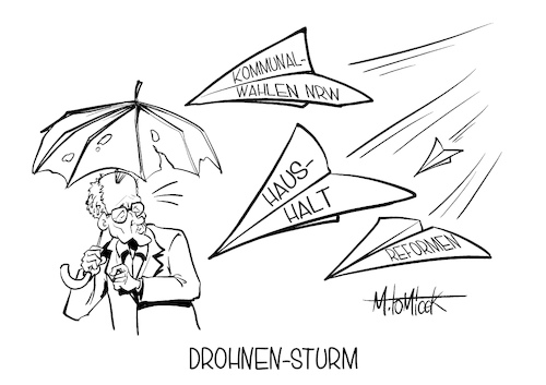 Drohnen-Sturm