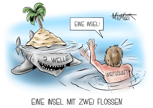 Eine Insel mit Zwei Flossen Eine Insel mit Zwei Flossen
