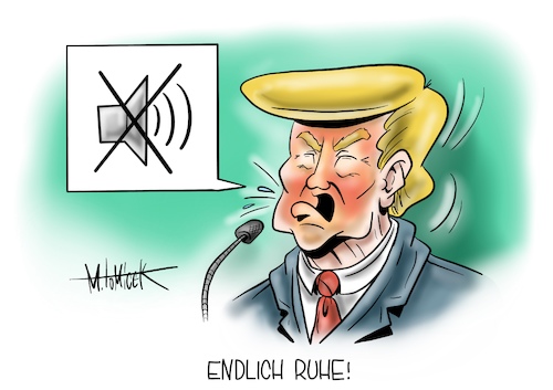 Endlich Ruhe! Endlich Ruhe!
