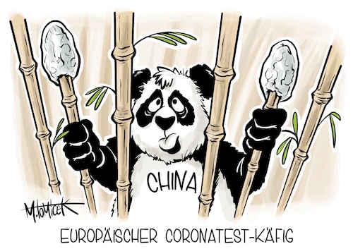 Europäischer Coronatest-Käfig Europäischer Coronatest-Käfig
