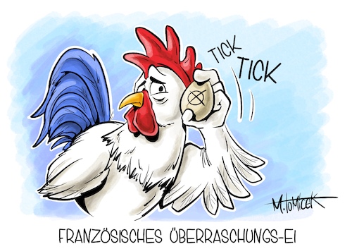 Französisches Überraschungs-Ei