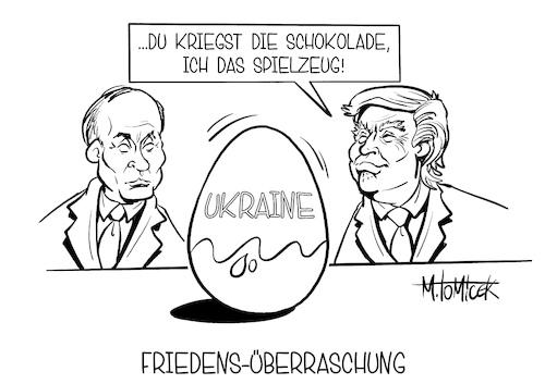 Friedens-Überraschung