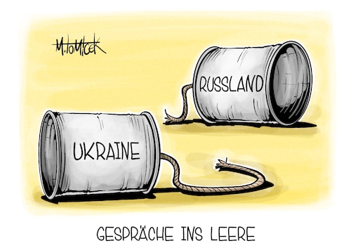 Cartoon: Gespräche in Leere (medium) by Mirco Tomicek tagged wolodymyr,selenskyj,ukraine,krieg,russland,gespräche,putin,kriege,frieden,friedensgespräche,friedensgespräch,friedensverhandlungen,waffenruhe,friedensverhandlung,gespräch,karikatur,cartoon,pressekarikatur,mirco,tomicek,wolodymyr,selenskyj,ukraine,krieg,russland,gespräche,putin,kriege,frieden,friedensgespräche,friedensgespräch,friedensverhandlungen,waffenruhe,friedensverhandlung,gespräch,karikatur,cartoon,pressekarikatur,mirco,tomicek