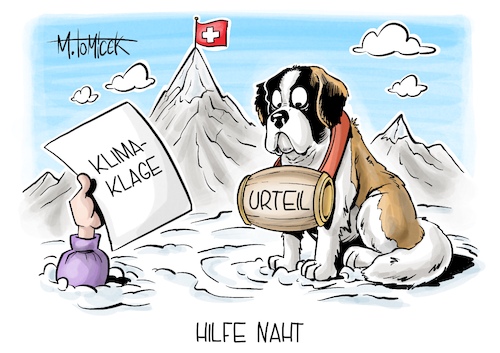 Cartoon: Hilfe naht (medium) by Mirco Tomicek tagged klimaklage,klima,schweiz,klimaschutz,klimaschützer,menschenrecht,recht,menschenrechtsgericht,emgr,klagen,klage,urteil,kläger,umwelt,klimaurteil,karikatur,pressekarikatur,cartoon,mirco,tomicek,klimaklage,klima,schweiz,klimaschutz,klimaschützer,menschenrecht,recht,menschenrechtsgericht,emgr,klagen,klage,urteil,kläger,umwelt,klimaurteil,karikatur,pressekarikatur,cartoon,mirco,tomicek