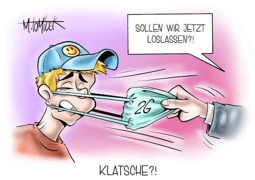 Cartoon: Klatsche?! (medium) by Mirco Tomicek tagged kinder,jugendliche,2g,3g,regeln,gastronomie,veranstaltungen,ausnahme,ausnahmen,beratung,berliner,senat,getestet,genesen,geimpft,impfung,impfplan,impfungen,impfstoff,impfstrategie,corona,pandemie,schüler,schule,gesundheit,cartoon,karikatur,pressekarikatur,mirco,tomicek,kinder,jugendliche,2g,3g,regeln,gastronomie,veranstaltungen,ausnahme,ausnahmen,beratung,berliner,senat,getestet,genesen,geimpft,impfung,impfplan,impfungen,impfstoff,impfstrategie,corona,pandemie,schüler,schule,gesundheit,cartoon,karikatur,pressekarikatur,mirco,tomicek