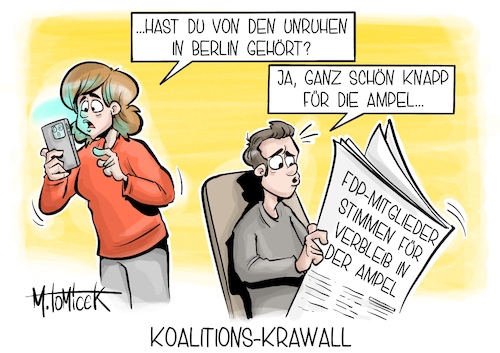 Koalitions-Krawall Koalitions-Krawall