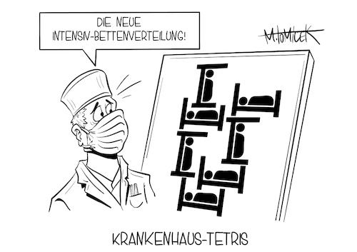 Cartoon: Krankenhaus-Tetris (medium) by Mirco Tomicek tagged krankenhaus,krankenhäuser,klinik,kliniken,intensiv,betten,bett,notfall,notfallbetten,intensivbetten,limit,am,ende,notfallzulassung,zulassung,zulassungen,daten,impfstoffe,impfen,impfungen,impfe,impfstoff,biontech,pfizer,jens,spahn,ema,weihnachten,weihnachtszeit,pandemie,corona,covid19,virus,arzt,ärzte,arzthelfer,risiko,risikogruppen,gruppen,risikogruppe,patienten,patient,tetris,computerspiel,cartoon,karikatur,pressekarikatur,mirco,tomicek,krankenhaus,krankenhäuser,klinik,kliniken,intensiv,betten,bett,notfall,notfallbetten,intensivbetten,limit,am,ende,notfallzulassung,zulassung,zulassungen,daten,impfstoffe,impfen,impfungen,impfe,impfstoff,biontech,pfizer,jens,spahn,ema,weihnachten,weihnachtszeit,pandemie,corona,covid19,virus,arzt,ärzte,arzthelfer,risiko,risikogruppen,gruppen,risikogruppe,patienten,patient,tetris,computerspiel,cartoon,karikatur,pressekarikatur,mirco,tomicek