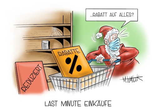 Last minute Einkäufe Last minute Einkäufe