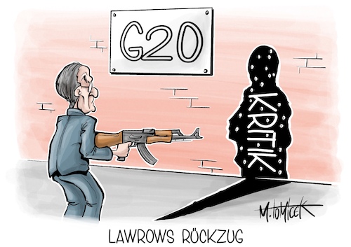 Lawrows Rückzug Lawrows Rückzug