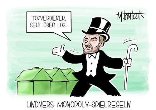 Cartoon: Lindners Monopoly-Spielregeln (medium) by Mirco Tomicek tagged finanzminister,christian,lindner,steuer,steuern,steuersenkung,senken,senkung,senkungen,topverdiener,topverdienern,top,verdiener,einkommen,geringverdiener,familien,inflation,preise,monopoly,cartoon,karikatur,pressekarikatur,mirco,tomicek,finanzminister,christian,lindner,steuer,steuern,steuersenkung,senken,senkung,senkungen,topverdiener,topverdienern,top,verdiener,einkommen,geringverdiener,familien,inflation,preise,monopoly,cartoon,karikatur,pressekarikatur,mirco,tomicek