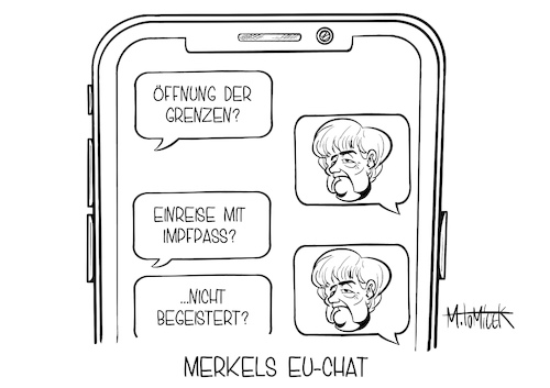 Merkels EU-Chat Merkels EU-Chat