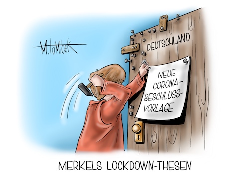 Merkels Lockdown-Thesen Merkels Lockdown-Thesen