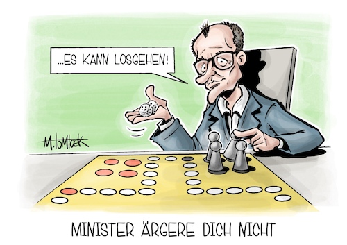 Minister ärgere dich nicht Minister ärgere dich nicht