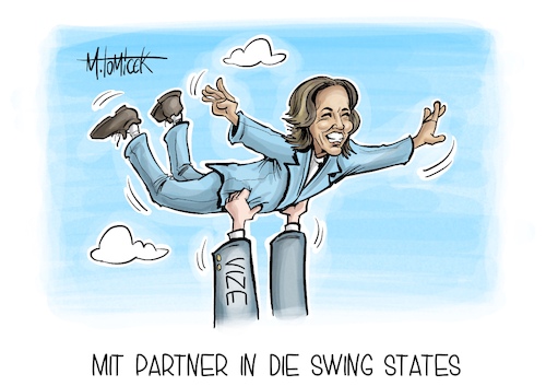 Mit Partner in die Swing States Mit Partner in die Swing States