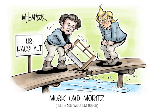 Musk und Moritz Musk und Moritz