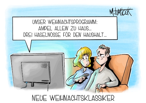 Cartoon: Neue Weihnachtsklassiker (medium) by Mirco Tomicek tagged ampel,koalition,regierung,ampelkoalition,haushalt,2024,haushaltskrise,haushaltssperre,etat,bundeskabinett,lang,weihnachten,weihnachtsfilme,cartoon,karikatur,pressekarikatur,mirco,tomicek,ampel,koalition,regierung,ampelkoalition,haushalt,2024,haushaltskrise,haushaltssperre,etat,bundeskabinett,lang,weihnachten,weihnachtsfilme,cartoon,karikatur,pressekarikatur,mirco,tomicek