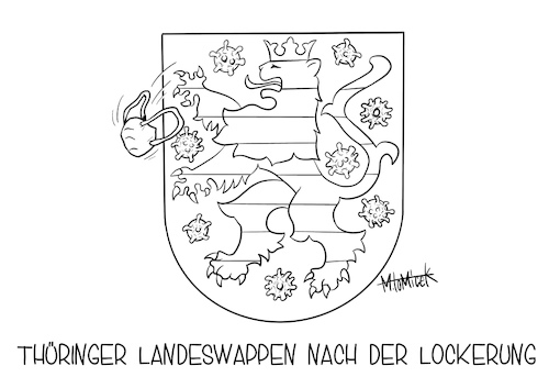 Neues Thüringer Landeswappen Neues Thüringer Landeswappen