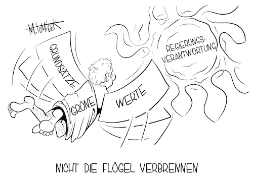 Nicht die Flügel verbrennen Nicht die Flügel verbrennen