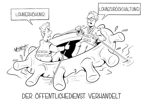 Öffentliche Dienst verhandelt Öffentliche Dienst verhandelt