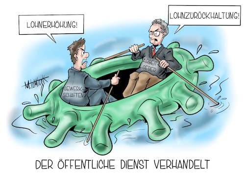 Öffentliche Dienst verhandelt Öffentliche Dienst verhandelt