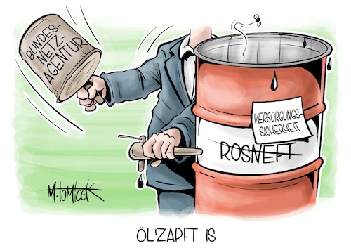 Öl zapft is Öl zapft is