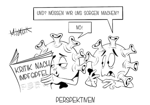 Cartoon: Perspektiven (medium) by Mirco Tomicek tagged impfgipfel,gipfel,impf,impfe,impfungen,impftermine,impfstoff,herstellung,hersteller,biontech,pfizer,astrazeneca,berlin,impfreihenfolge,reihenfolge,ergebnisse,erwartungen,bund,länder,merkel,pharma,pharmabranche,virus,viren,corona,covid19,nationaler,impfplan,beratung,spritzen,medizin,pandemie,lockdown,shutdown,cartoon,karikatur,pressekarikatur,mirco,tomicek,impfgipfel,gipfel,impf,impfe,impfungen,impftermine,impfstoff,herstellung,hersteller,biontech,pfizer,astrazeneca,berlin,impfreihenfolge,reihenfolge,ergebnisse,erwartungen,bund,länder,merkel,pharma,pharmabranche,virus,viren,corona,covid19,nationaler,impfplan,beratung,spritzen,medizin,pandemie,lockdown,shutdown,cartoon,karikatur,pressekarikatur,mirco,tomicek