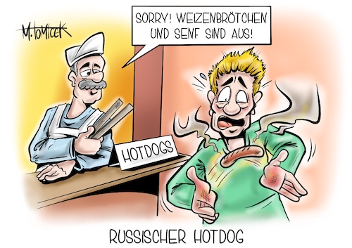 Russischer Hotdog Russischer Hotdog