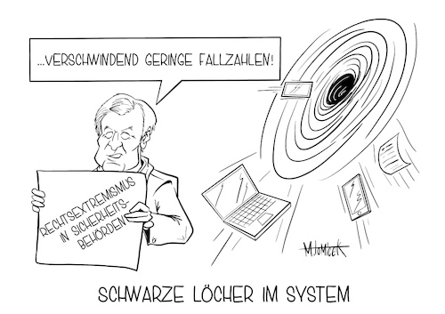 Schwarze Löcher im System Schwarze Löcher im System