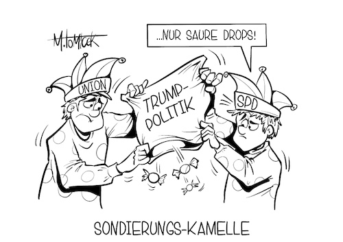 Sondierungs-Kamelle Sondierungs-Kamelle