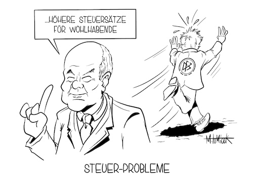 Steuer-Probleme