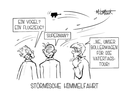 Stürmische Himmelfahrt