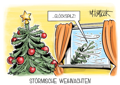 Cartoon: Stürmische Weihnachten (medium) by Mirco Tomicek tagged sturm,stürmisch,windig,zoltan,wind,hochwasser,weihnachtsbaum,weihnachten,weihnachtsfest,wetter,unwetter,regen,cartoon,pressekarikatur,karikatur,mirco,tomicek,sturm,stürmisch,windig,zoltan,wind,hochwasser,weihnachtsbaum,weihnachten,weihnachtsfest,wetter,unwetter,regen,cartoon,pressekarikatur,karikatur,mirco,tomicek