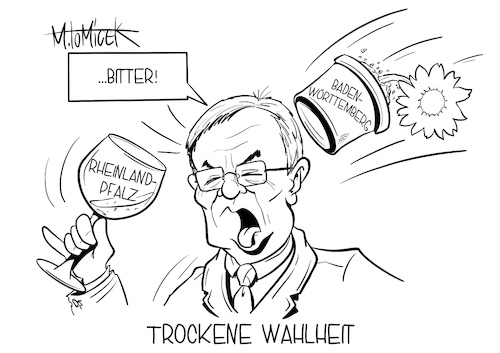 Cartoon: Trockene Wahlheit (medium) by Mirco Tomicek tagged landtagswahlen,landtags,landtag,wahlen,wahl,gewählt,briefwahl,hochrechnungen,hochrechnung,rheinland,pfalz,baden,württemberg,grüne,spd,cdu,armin,laschet,klatsche,malu,dreyer,winfried,kretschmann,koalition,ampel,rot,grün,gelb,sieger,politik,politiker,maskenaffäre,cartoon,karikatur,pressekarikatur,mirco,tomicek,landtagswahlen,landtags,landtag,wahlen,wahl,gewählt,briefwahl,hochrechnungen,hochrechnung,rheinland,pfalz,baden,württemberg,grüne,spd,cdu,armin,laschet,klatsche,malu,dreyer,winfried,kretschmann,koalition,ampel,rot,grün,gelb,sieger,politik,politiker,maskenaffäre,cartoon,karikatur,pressekarikatur,mirco,tomicek