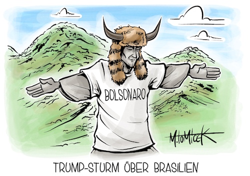 Trump-Sturm über Brasilien Trump-Sturm über Brasilien