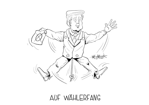 Cartoon: Trump auf Wählerfang (medium) by Mirco Tomicek tagged donald,trump,usa,us,präsident,wähler,wählerfang,wahlen,karikatur,tomicek,cartoon,amerika,donald,trump,usa,us,präsident,wähler,wählerfang,wahlen,karikatur,tomicek,cartoon,amerika