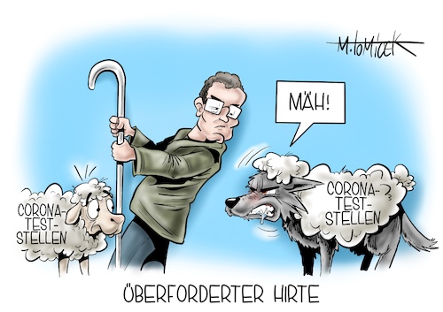 Überforderter Hirte Überforderter Hirte
