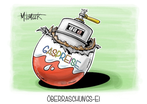 Cartoon: Überraschungs-Ei (medium) by Mirco Tomicek tagged gas,gaspreise,mehrwertsteuer,steuer,senkung,steigen,preise,preis,heizgas,heizung,gaspreisbremse,gaspreis,überraschungs,ei,ostern,ostereier,osterei,karikatur,pressekarikatur,cartoon,mirco,tomicek,gas,gaspreise,mehrwertsteuer,steuer,senkung,steigen,preise,preis,heizgas,heizung,gaspreisbremse,gaspreis,überraschungs,ei,ostern,ostereier,osterei,karikatur,pressekarikatur,cartoon,mirco,tomicek