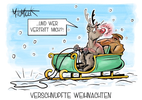 Cartoon: Verschnupfte Weihnachten (medium) by Mirco Tomicek tagged weihnachten,weihnachtszeit,bescherung,grippe,erkältung,erkältet,krank,krankheit,gesundheit,medizin,medikamente,medikament,husten,rudolph,rentier,weihnachtsmann,cartoon,karikatur,pressekarikatur,mirco,tomicek,weihnachten,weihnachtszeit,bescherung,grippe,erkältung,erkältet,krank,krankheit,gesundheit,medizin,medikamente,medikament,husten,rudolph,rentier,weihnachtsmann,cartoon,karikatur,pressekarikatur,mirco,tomicek