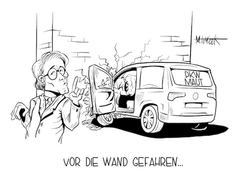 Vor die Wand gefahren... Vor die Wand gefahren...