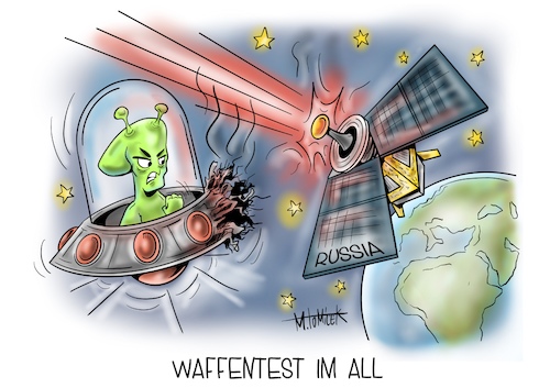 Waffentest im All Waffentest im All