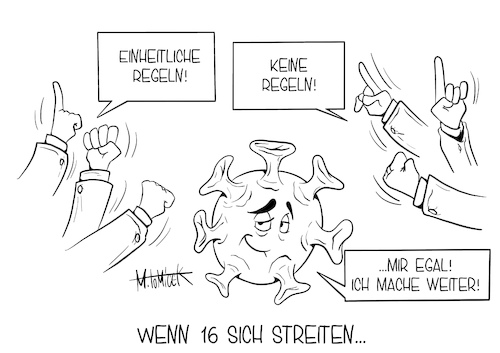 Wenn 16 sich streiten... Wenn 16 sich streiten...