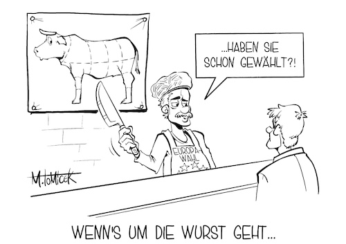 Wenns um die Wurst geht... Wenns um die Wurst geht...