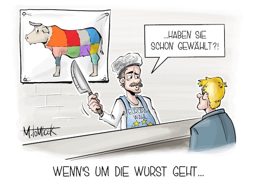 Wenns um die Wurst geht... Wenns um die Wurst geht...